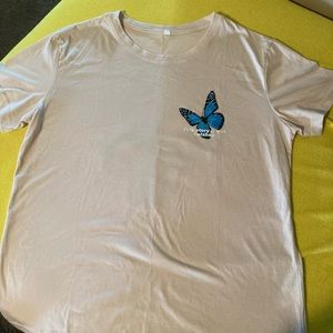 Mens butterfly T-shirt